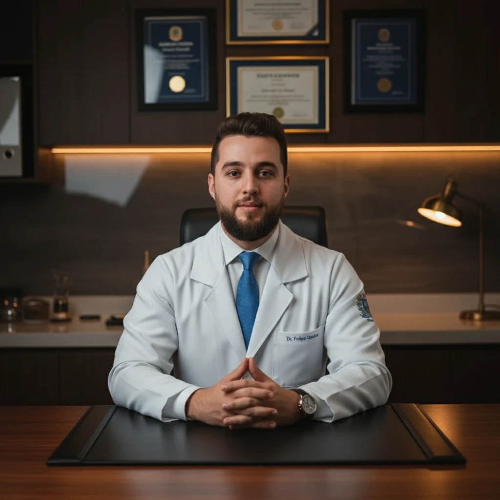 Dr. Felipe Quadros — postura profissional